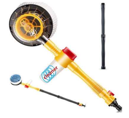 120mm Pressure Washer Auto Rotate Brush For Car Wash Rotating Brush 360 Degree