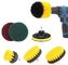 7pcs Drill Brush Scouring Pad Attachments for Bathroom Kitchen Cleaning